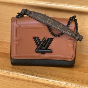 Brown and black Crossbody bag